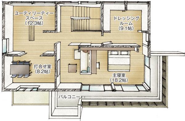 2F間取り