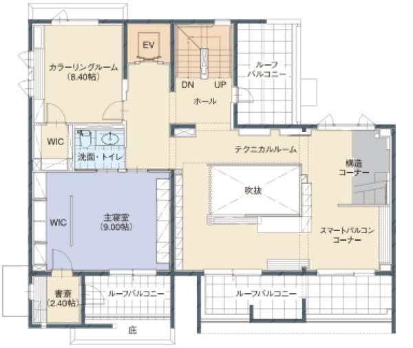 日進梅森展示場_2F間取り図の画像