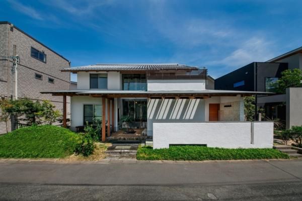 雨音を楽しむ『自然素材』の家 画像